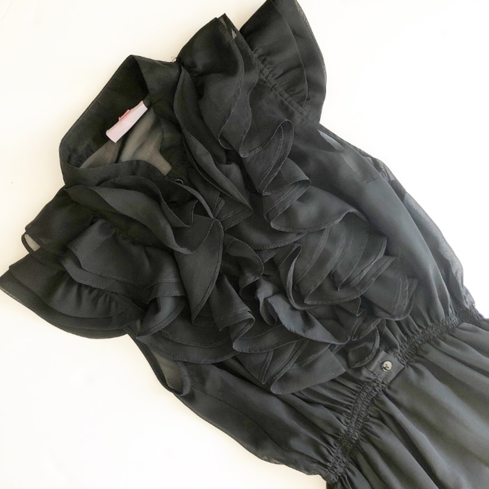 R+J Couture Ruffle Dress
